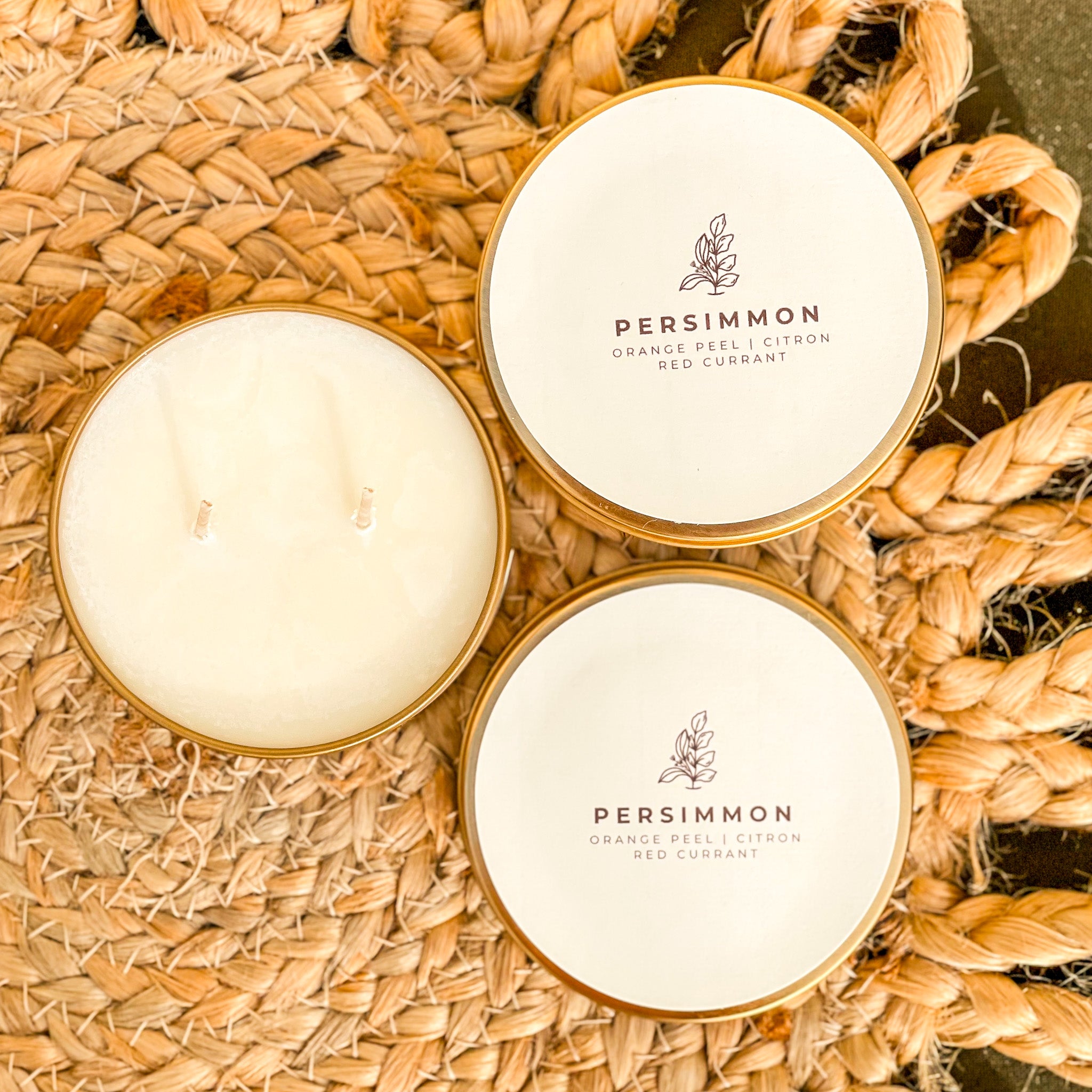 Persimmon 3.5oz Candle