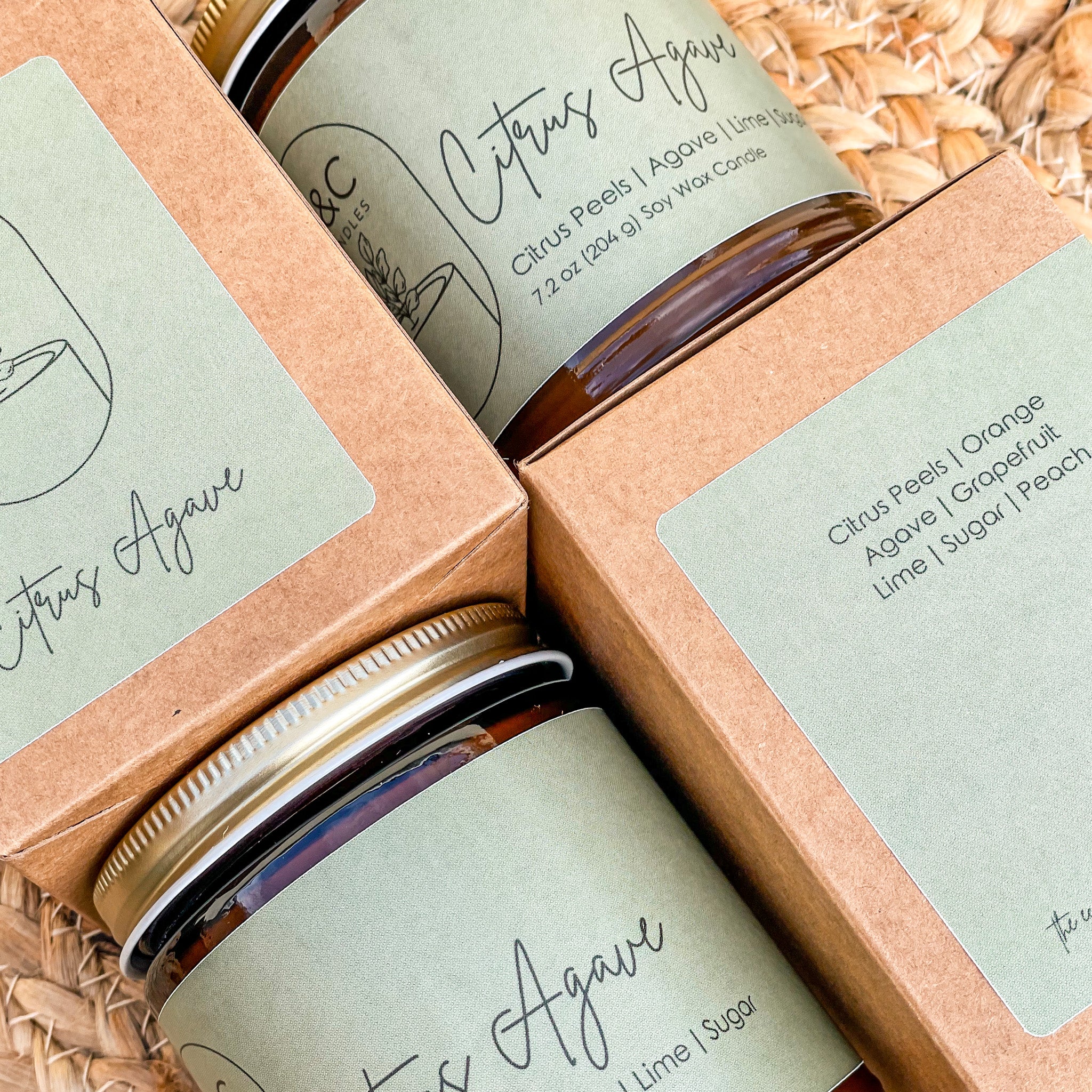 Citrus Agave 7.2oz Candle