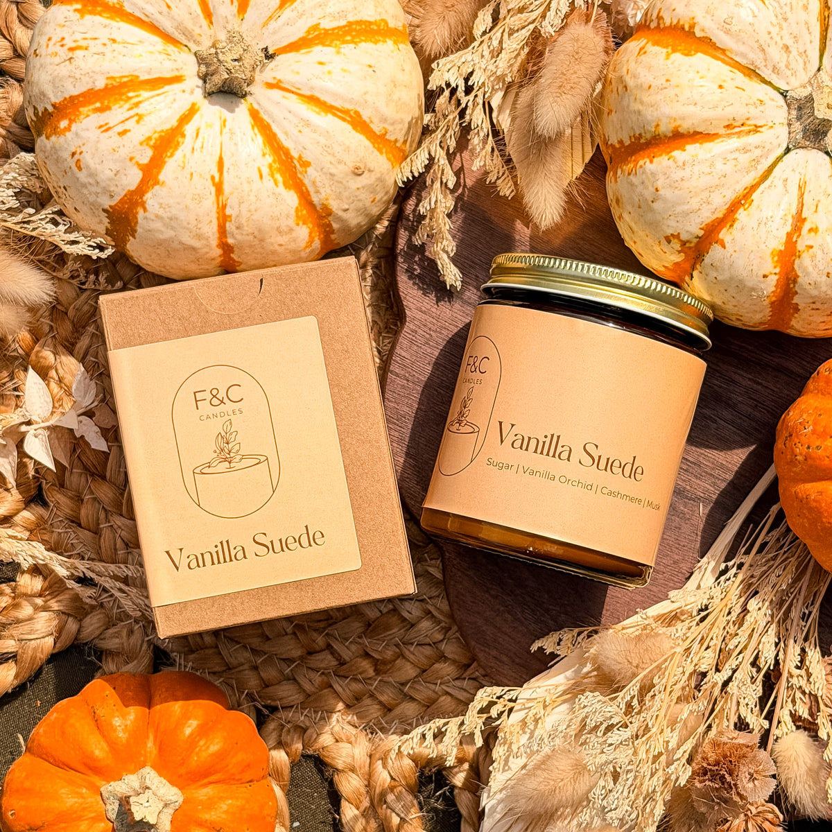 Vanilla Suede 7.2oz Candle
