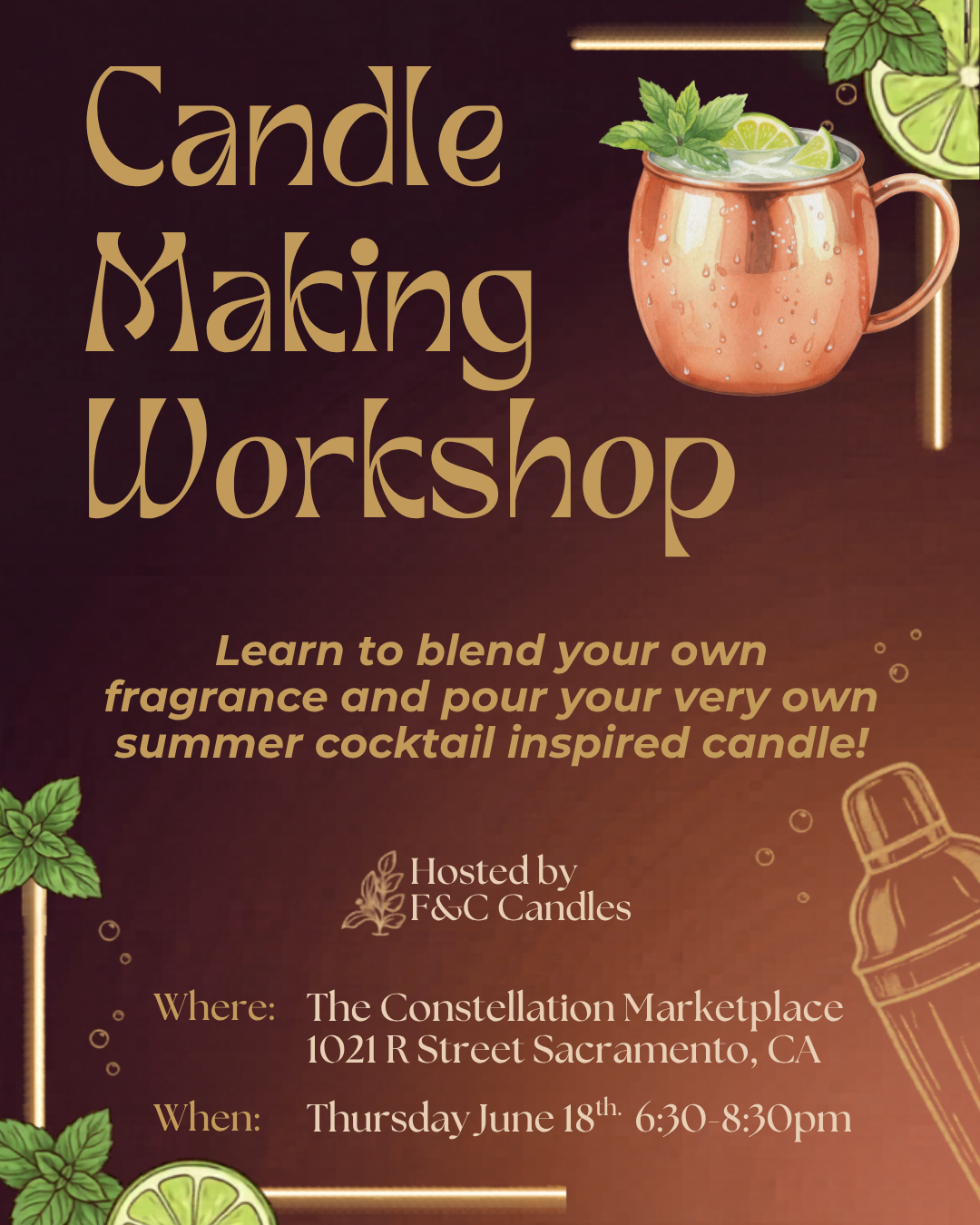 Candle Making Workshop