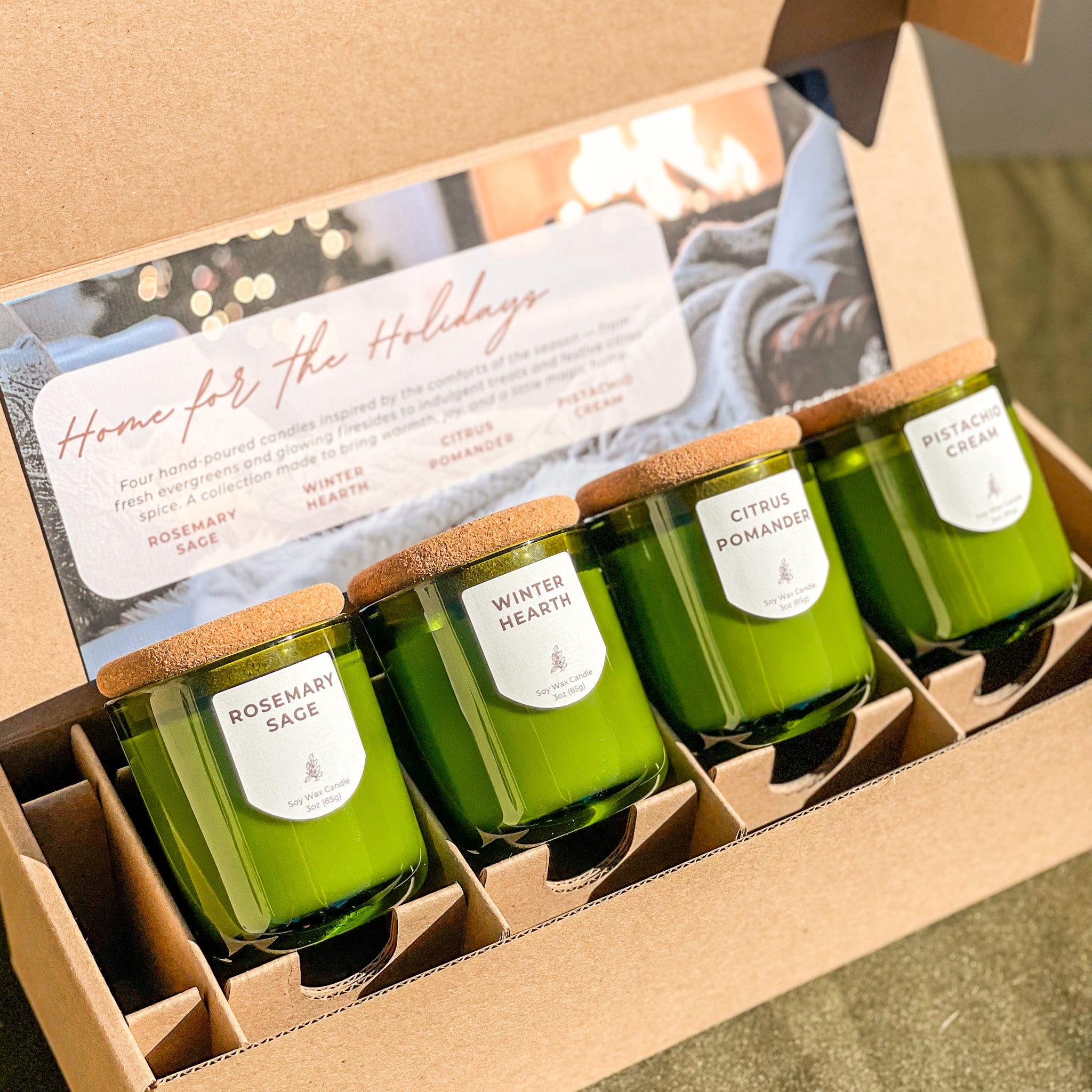 Home for the Holidays Candle Set