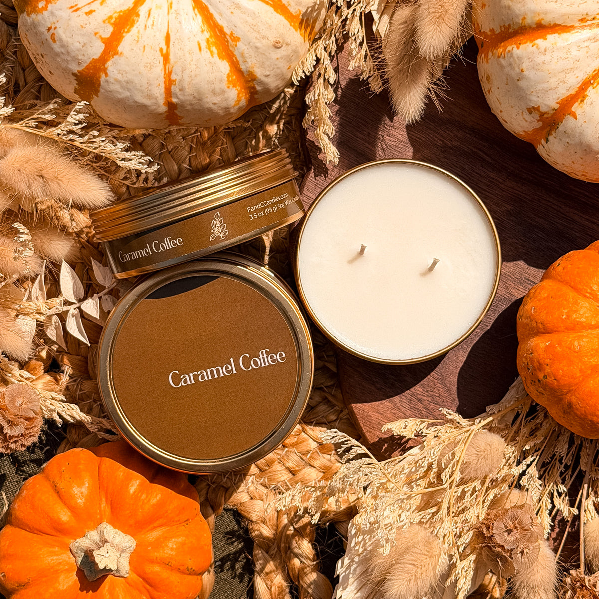 Caramel Coffee 3.5oz Candle