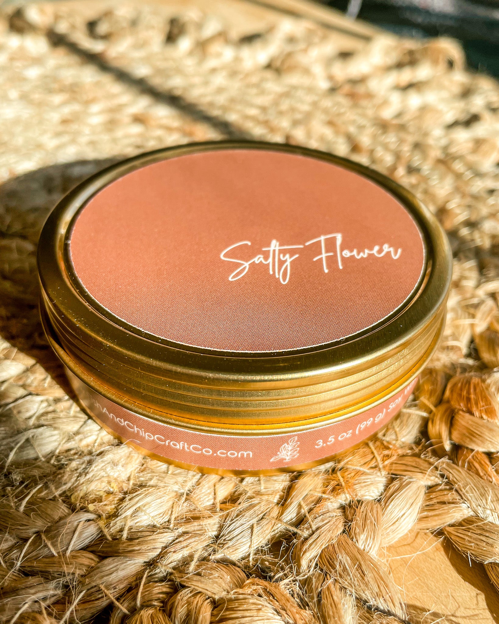 Salty Flower 3.5oz Candle